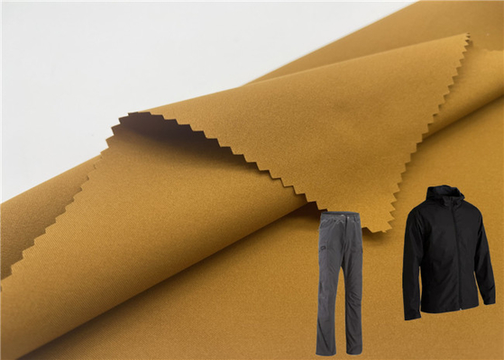 Jaket Celana Tahan Air Bernapas Luar Ruangan Kain Kain Oleh Halaman Anti Air Elastis PFC Gratis