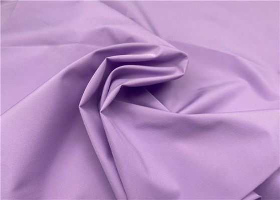 Serat Mengkilap Memory Surface Polyester Water Repellent Outdoor Gear Fabric